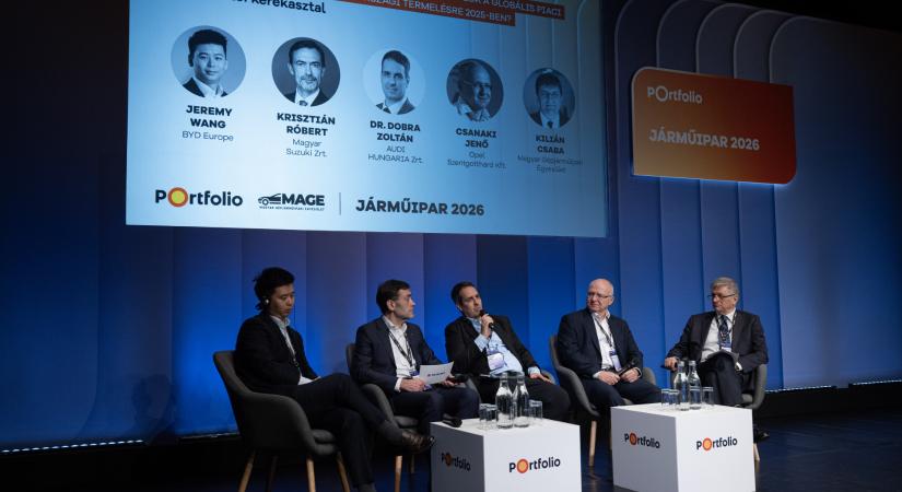 Soha nem volt még ilyen nehéz az európai autóipar versenyképességének fenntartása - folytatódik a Portfolio Járműipar 2026 konferencia