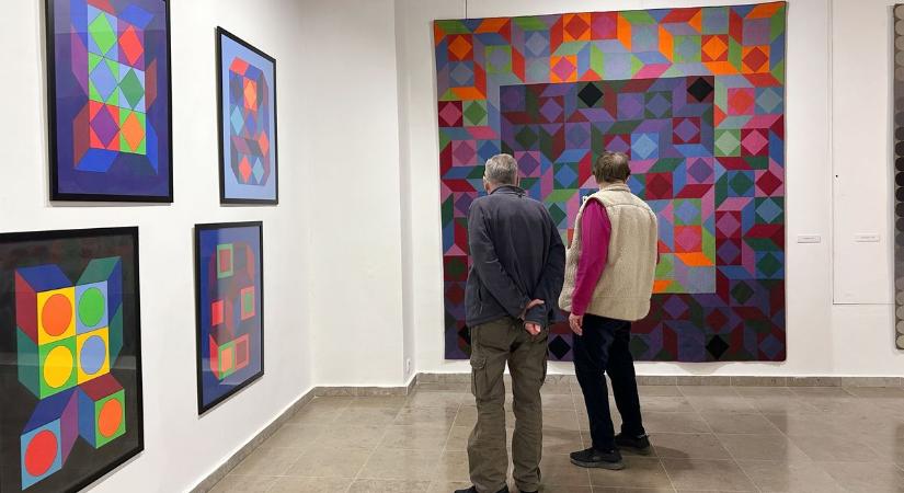 Már csak pár napig látható a különleges Vasarely-tárlat Pécsen (FOTÓK  VIDEÓ)