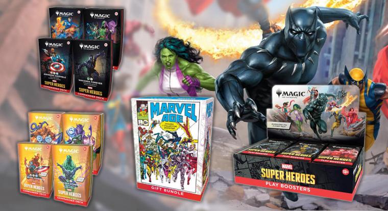 A Magic és a Marvel egy minden eddiginél nagyobb crossoverre borul össze, jön a Marvel Super Heroes