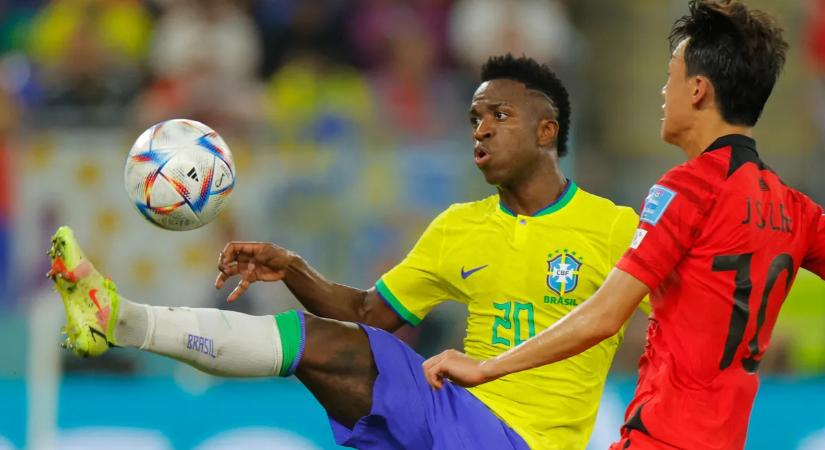 Vinícius Júnior szerint nem Brazília a vb esélyese