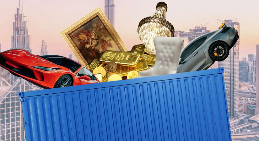 Matolcsyék vagyonát már konténerekben szállítják Dubajba