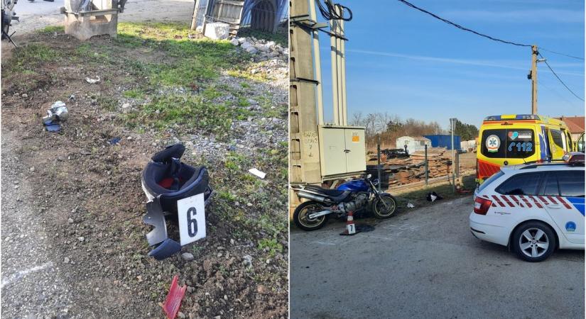 Halálos motoros baleset: az otthonától alig néhány méterre veszítette életét a szabolcsi férfi