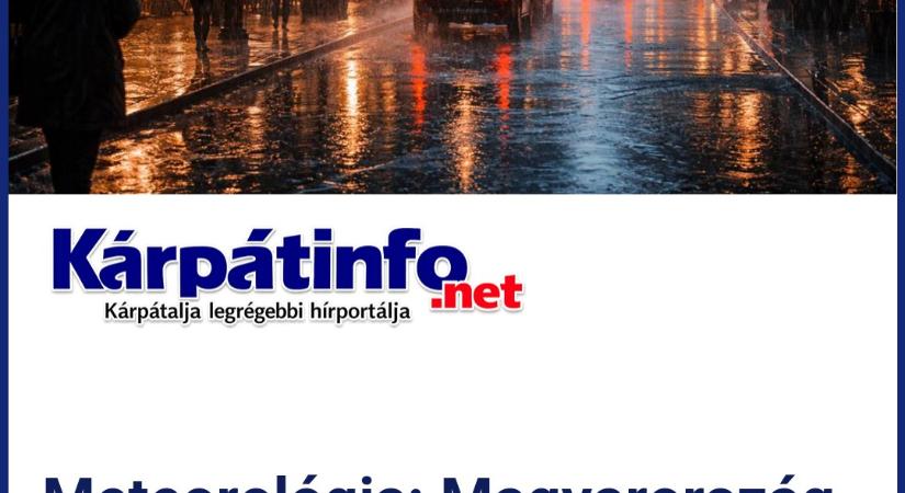 Meteorológia: Magyarország nyugati felén másfél havi csapadék eshet péntek estig