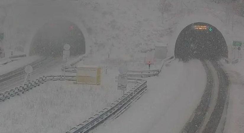 Hóvihar: több horvát megyében már járhatatlanok az utak – hamarosan hozzánk is megérkezik a havazás