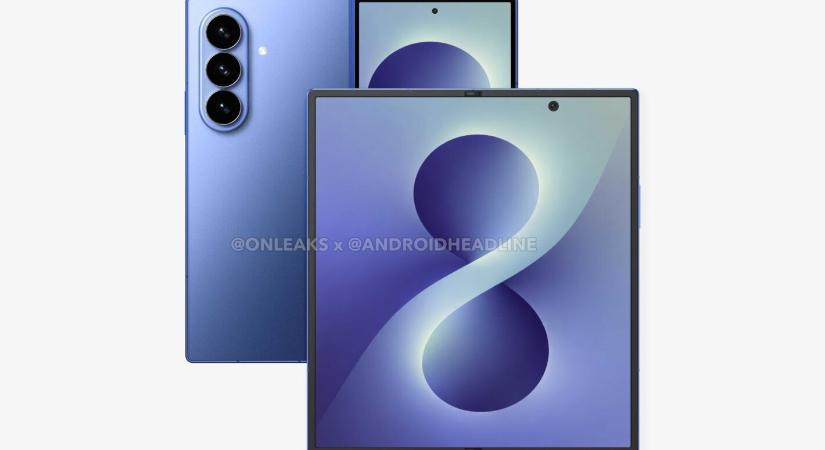 Előzetes képeken a Samsung Galaxy Z Fold 8