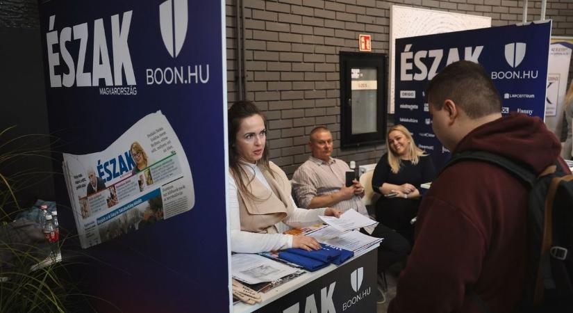 Munkát kínálók és munkát keresők találtak egymásra az Észak-Magyarország napilap állásbörzéjén