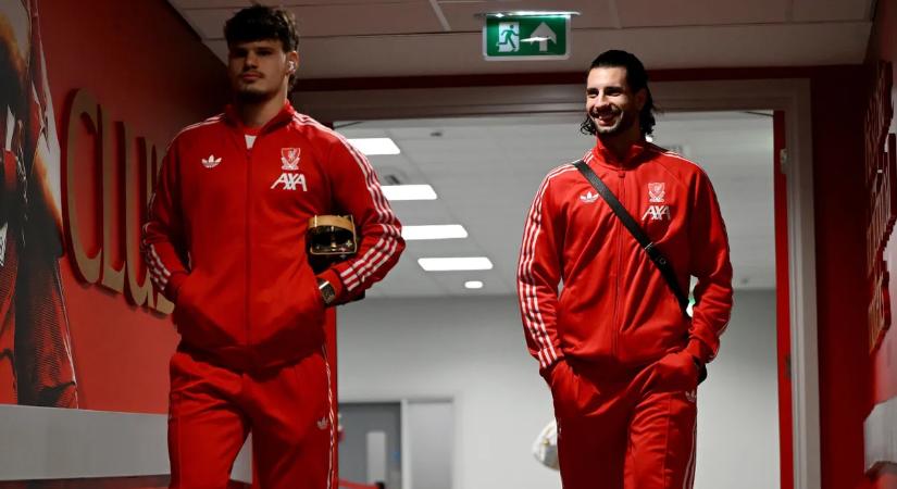 Ott sincs, mégis Szoboszlai Dominik miatt tört ki a nevetés Liverpoolban - videó