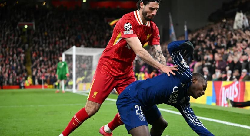 Hogy lesz ebből liverpooli BL-továbbjutás? Váratlan segítséget kapott a PSG