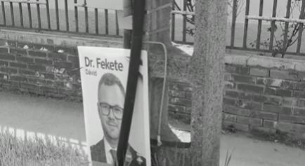 Dr. Fekete Dávid: “nem a másik plakátjának letépéséről kell szólnia a kampánynak”