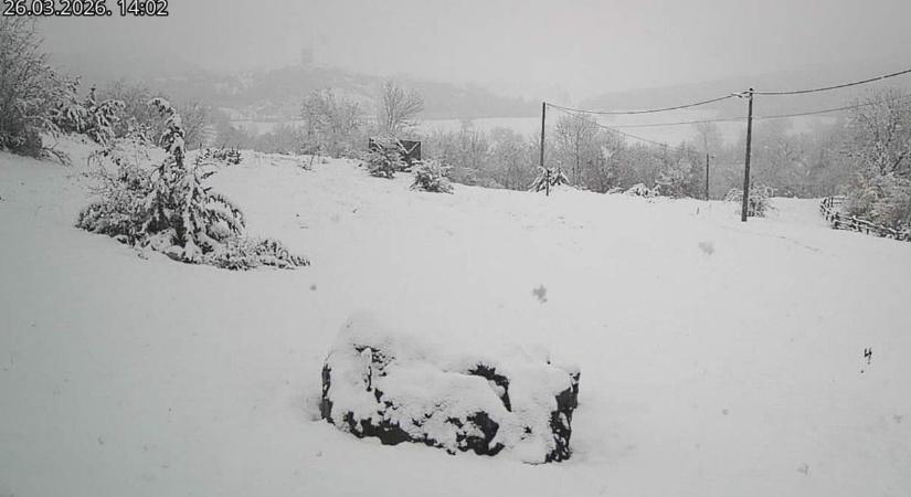 A szomszédban már havazik: közeledik a mediterrán ciklon, Veszprém is érintett lehet