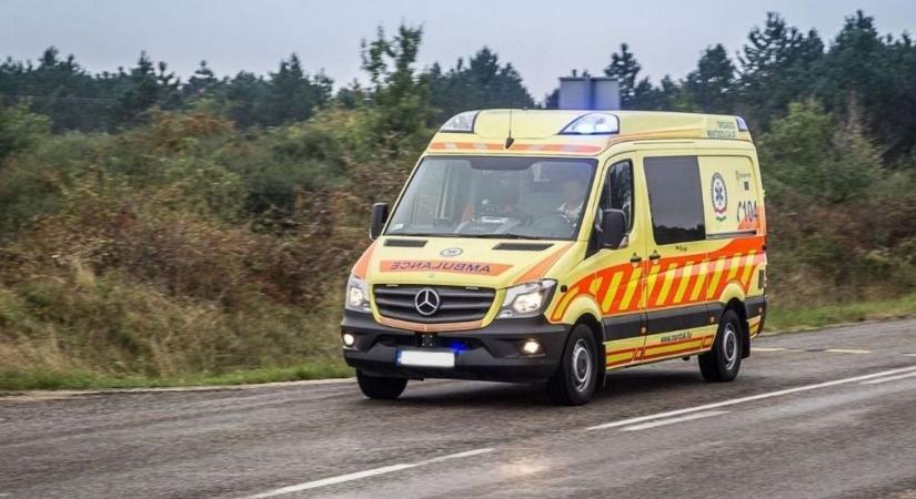 Baleset Zalában! Mentők is érkeztek a helyszínre