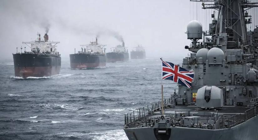 A brit fegyveres erők megállíthatják az orosz árnyékflotta hajóit brit területi vizeken