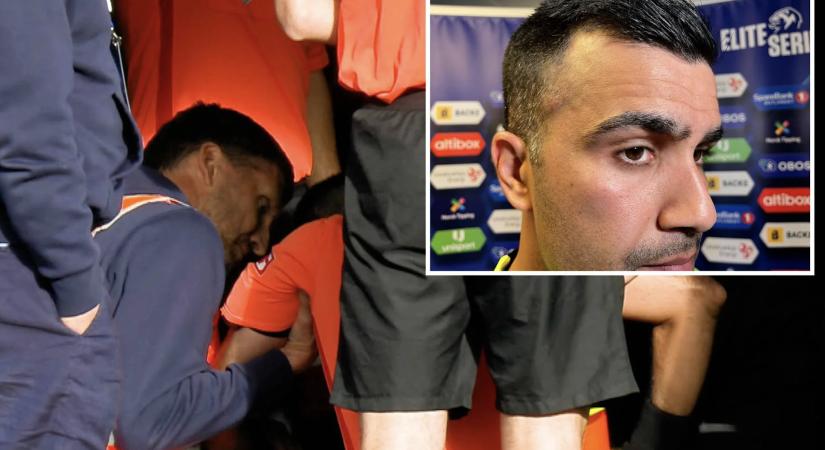 Magyar válogatott: 14 éves fiú dobta fejbe a szlovén-meccs bíróját - agyrázkódást szenvedett, majd jött a világraszóló reakció (videó)