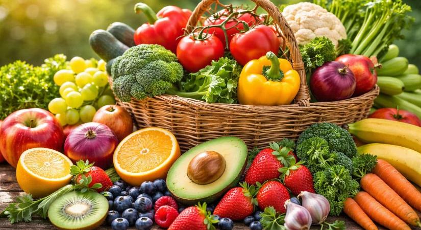 Fullon leszel vitaminokkal töltve, ha napi szinted eszed ezeket a zöldségeket és gyümölcsöket