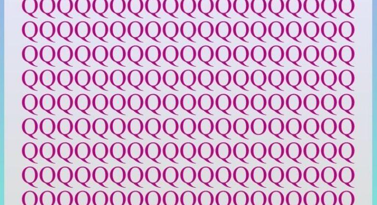 Csak a legélesebb szeműek találják meg: te kiszúrod az egyetlen O-t 11 másodperc alatt?