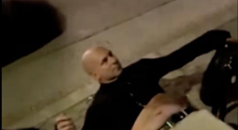 Kis híján autó alá lökték Szabó Bálintot a tiszás verőlegények