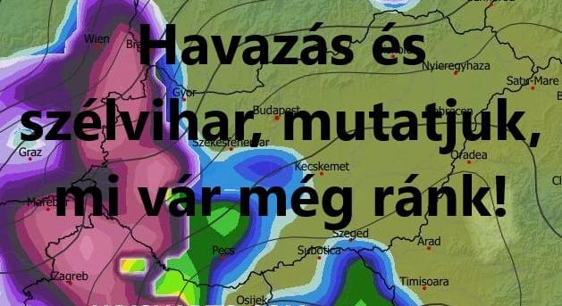 A Bakonyban már havazik, éjjel síkvidéken is havazás várható!