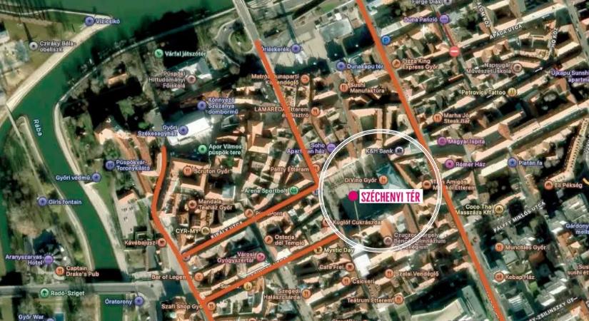 A győri Fidesz nem tud kampányfordító eseményről, de a fél belvárost lezárják Orbán érkezése napján