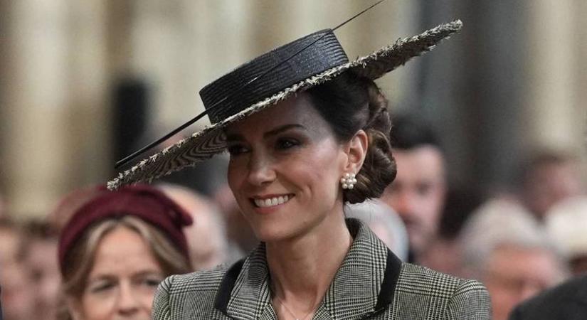 Katalin hercegné kockás ruhában tarolt az eseményen: ő volt legsikkesebb