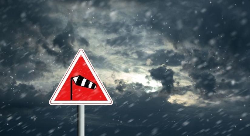 Március végi tél? Ágfalván már szállingózik a hó, és ez csak a kezdet