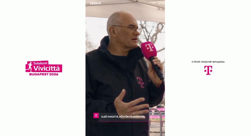 Károlyi Attila berobbant a félmaratonon: 1:28 alatt ért célba, ma 21 kilométert tett az egészségéért