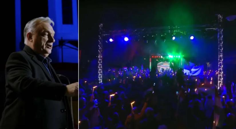 Egész Törökszentmiklós összegyűlt: kövesd nálunk élőben Orbán Viktor beszédét!