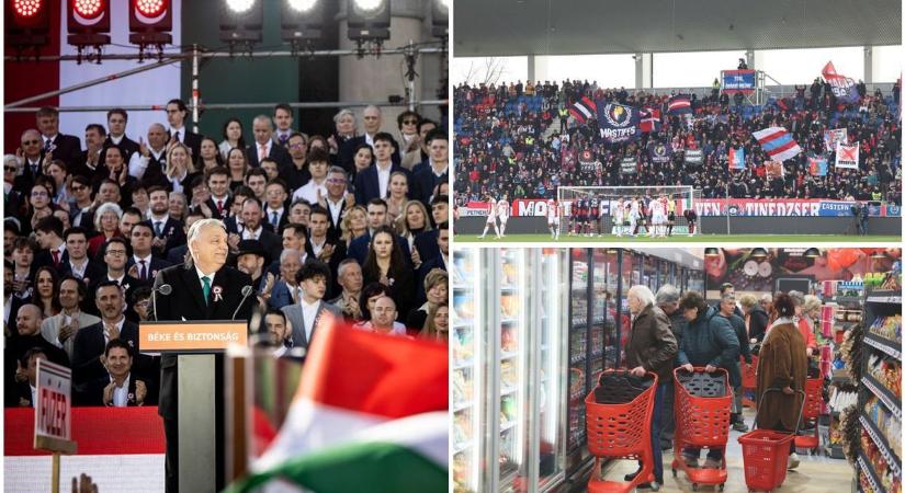 Orbán Viktor országjárása, a Szpari nőnapi virágosztása is ott van a Szon legnézettebb videói között