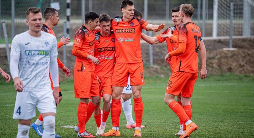 Hasznos edzőmeccset játszott csütörtökön a Szpari