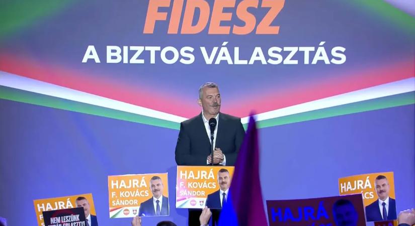 F. Kovács Sándor Törökszentmiklóson: Meg kell védeni a függetlenségünket, gyermekeink és unokáink jövőjét