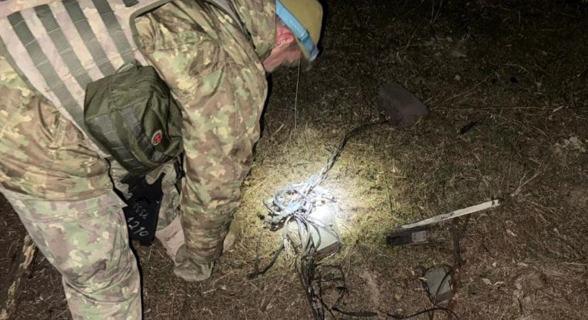 Románia területén értek földet egy lelőtt drón roncsai