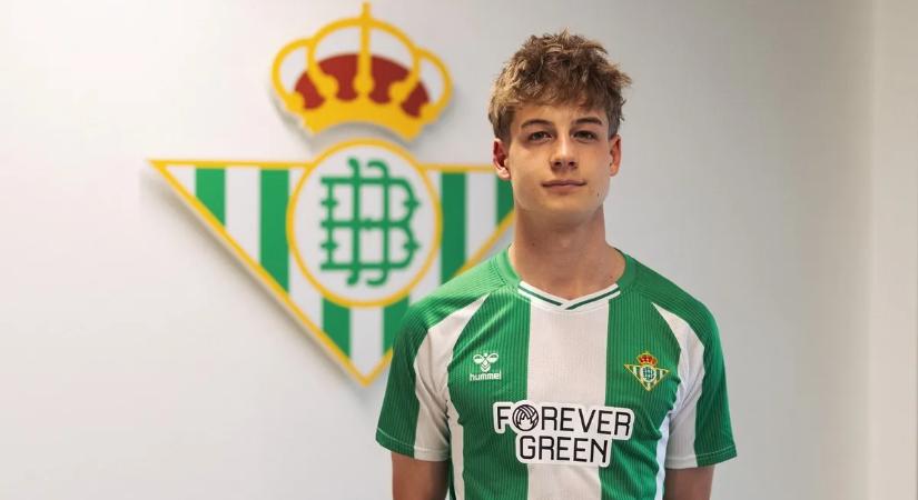 A Real Betis szerződtette a 16 esztendős Molnár-Bencze Zsombort