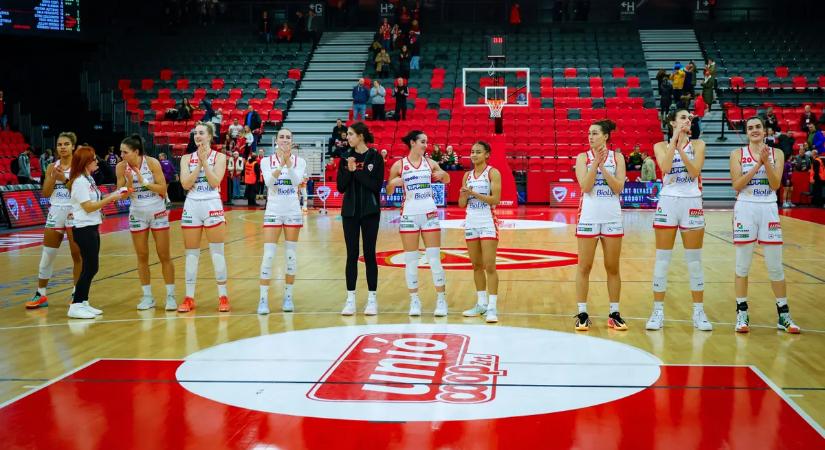 Előnybe került a DVTK a női kosárlabda NB I negyeddöntőjében