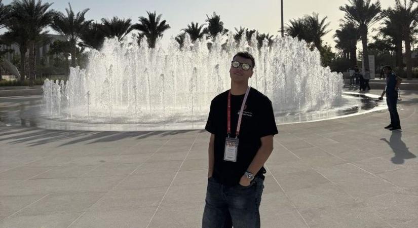 Győri diák a világ élvonalában: Simita Márk az NYU Abu Dhabi ösztöndíjasa