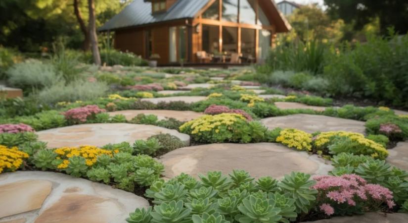 7 növény, amit a térkövek közé kell ültetned – különben hamar ellepi a gyom