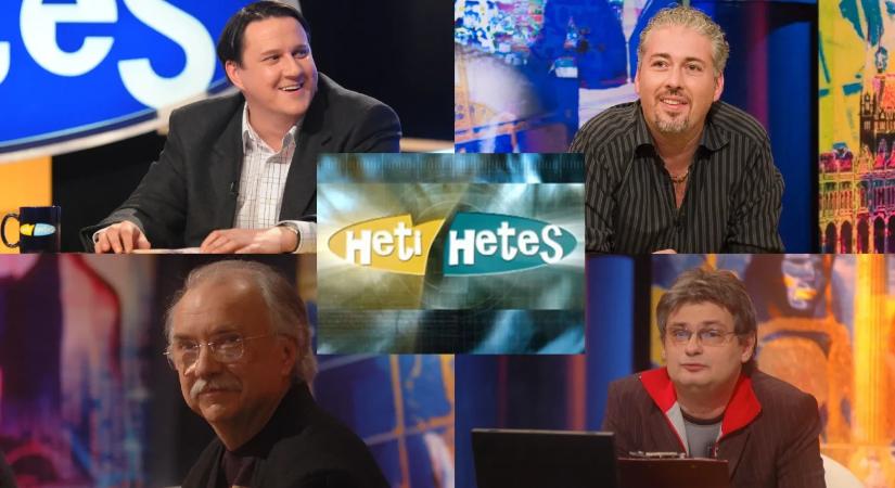 Emlékszel? Ők voltak a Heti Hetes legendái