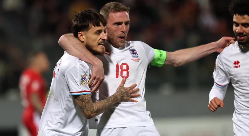 Luxemburg és Lettország előnyben a Nemzetek Ligája-osztályozón