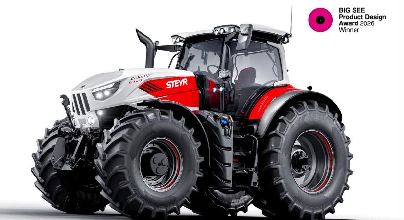 400 lóerő tiszta elegancia: a STEYR Cervus CVT meghódította a BIG SEE zsűrijét