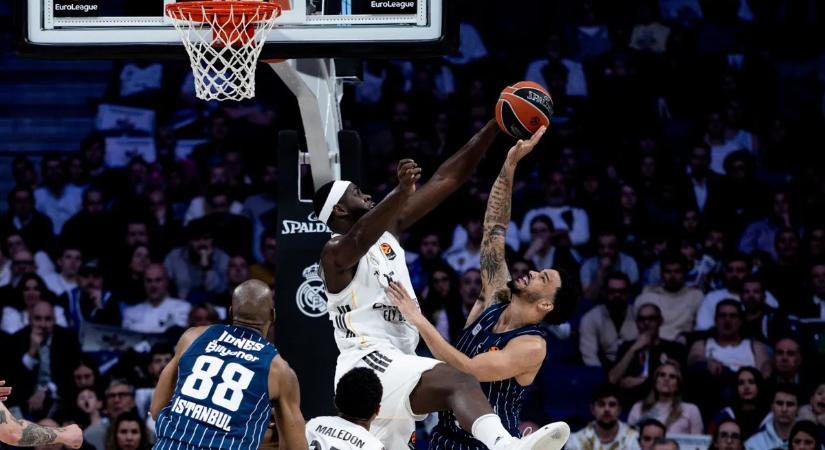Sorozatban 13. hazai meccsét nyerte meg a Real Madrid a férfi kosárlabda Euroligában