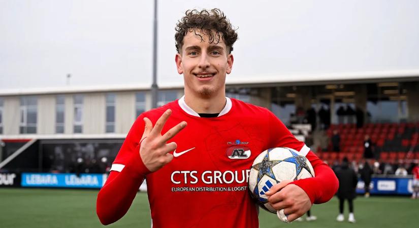 „Engem ez inkább motivál, mint megnyugtat” – az Alkmaar magyar csodatinije reagált Rossi szavaira