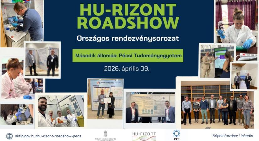 HU-rizont Roadshow a Pécsi Tudományegyetemen