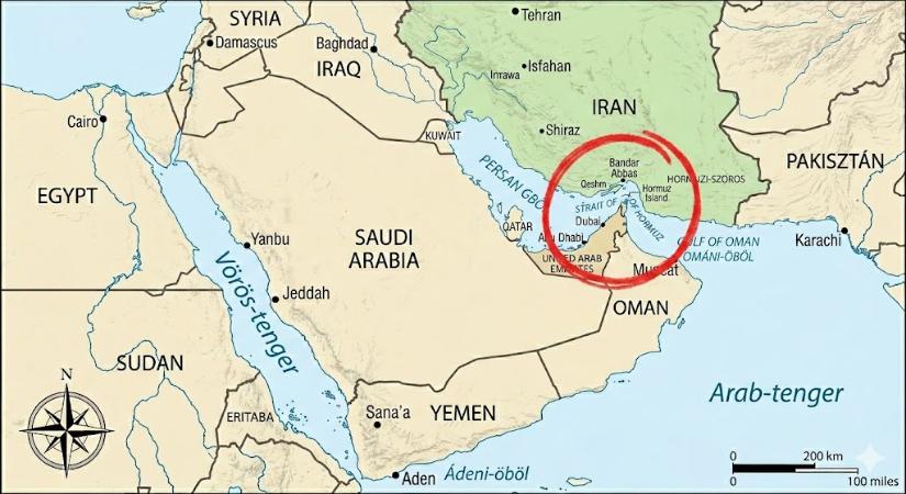 Trump: Ha a Hormuzi-szorosnál Irán eltalál egy hajót, az egymilliárd dolláros kár