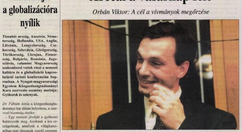 Vicces, hogy a Győr egy olyan 2002-es Orbán beszéddel toboroz a miniszterelnök pénteki látogatására, ami után a Fidesz elvesztette a választást