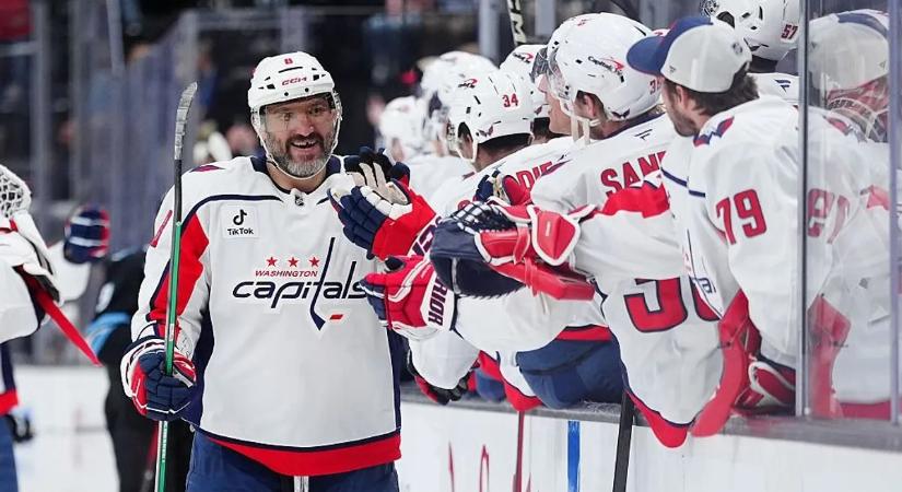 NHL: Ovecskin triplázott, hét gólt ütött a Washington