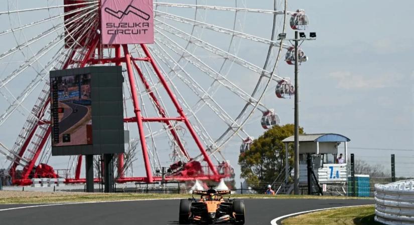 Őrségváltás az élen: Piastri volt a leggyorsabb a második szuzukai edzésen