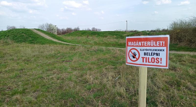 Motorosok, figyelem! Tilos belépni a törökszentmiklósi motocross pályára!