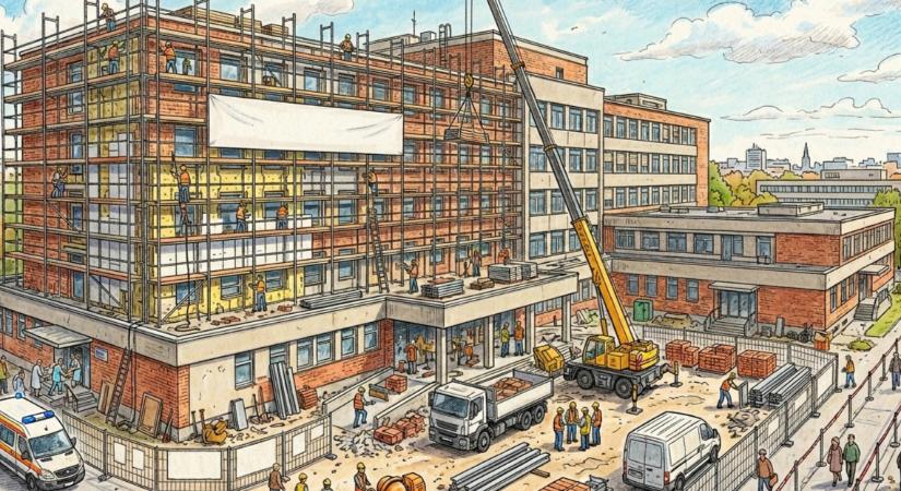 Jedlik Ányos Program: milliárdos kórházfelújítások országszerte