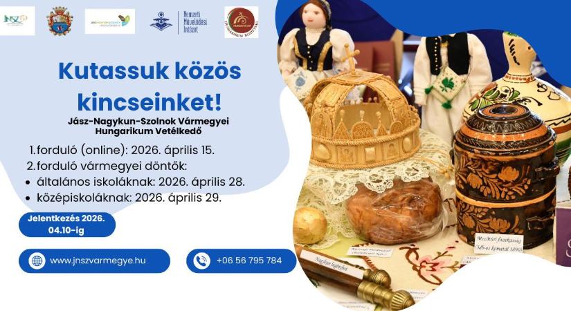 Hungarikum vetélkedőt hirdettek a vármegye diákjainak