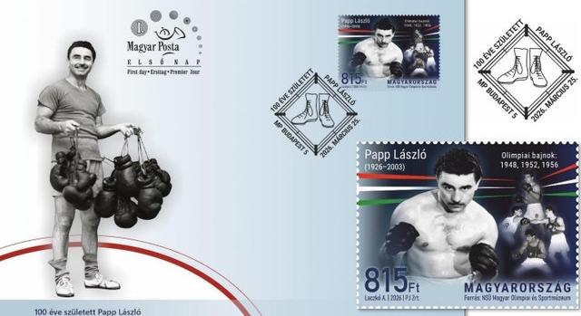 Bélyegkibocsátással tiszteleg a Magyar Posta a száz éve született Papp László előtt