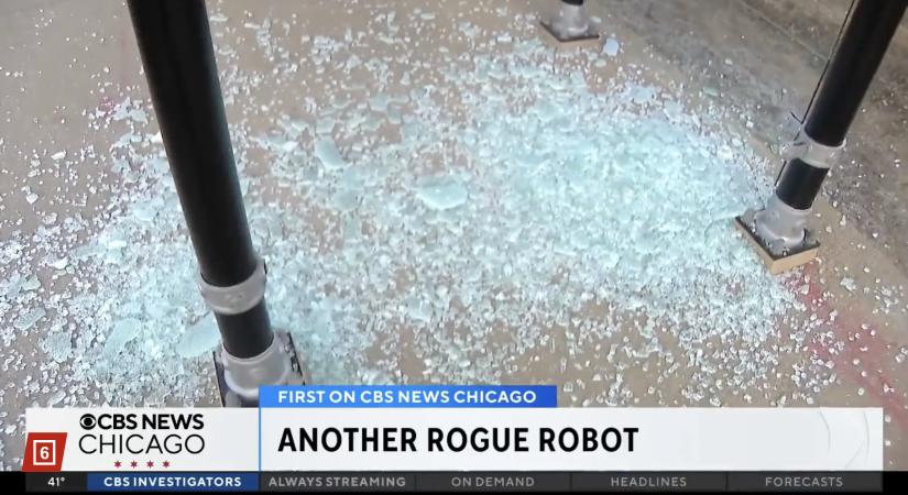 A gépek lázadása: törnek-zúznak az ételszállító robotok (VIDEÓ)