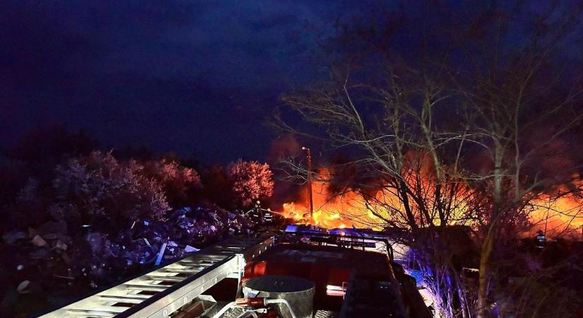 Mi történik? Tomboltak a lángok a szolnoki Motor úton: idén már 37-szer vonultak oda a tűzoltók – galériával